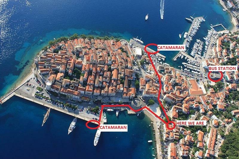 Mita Appartamento Korčula Esterno foto